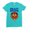 Beast Mode Ladies Fitted T-Shirt
