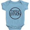 team damon salvatore (6) Baby Onesie