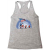 raising the flag Racerback Tank