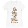 shrine of the silver monkey Ladies Fitted T-Shirt