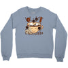 hot chocolate time! Crewneck Sweatshirt