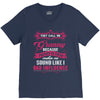 They Call Me Granny Partner In Crime Funny V-Neck Tee