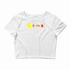 fries foodie Crop Top