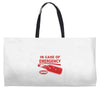 hot sauce emergency Weekender Totes