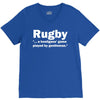 rugby a hooligans game V-Neck Tee