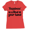 joke fisherman carp angling Ladies Fitted T-Shirt