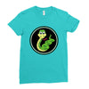 CUTE SNAKE Ladies Fitted T-Shirt