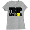 trip advisor Ladies Fitted T-Shirt