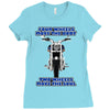 funny , fourtwo wheels, ideal gift, birthday present Ladies Fitted T-Shirt