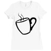 coffee Ladies Fitted T-Shirt
