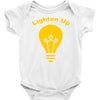 lighten up Baby Onesie
