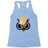 funny black gamming Racerback Tank