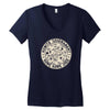 kumite tournament Women's V-Neck T-Shirt