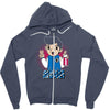 respect Zipper Hoodie