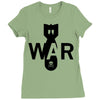 war Ladies Fitted T-Shirt