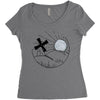 Windmill Women's Triblend Scoop T-shirt