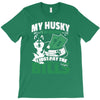 my husky is in charge! T-Shirt
