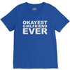 okayest girlfriend ever V-Neck Tee