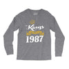kings are born in 1987 Long Sleeve Shirts