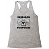 research porpoises Racerback Tank