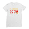 drinky crow Ladies Fitted T-Shirt