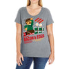 all the bacon and eggs Ladies Curvy T-Shirt