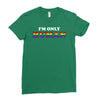 I'm Only Human Ladies Fitted T-Shirt