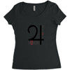 moment best friend Women's Triblend Scoop T-shirt