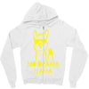 no drama llama (2) Zipper Hoodie