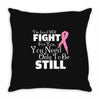 the lord will fight for you, you need only to be still Throw Pillow