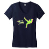 dare to zlatan ibrahimovich Women's V-Neck T-Shirt