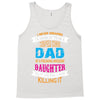 Super Cool Dad Of A Freaking Awesome Daughter Tank Top