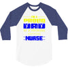 proud dad nurse 3/4 Sleeve Shirt