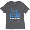 proud cat dad V-Neck Tee