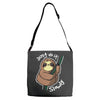 slow sloth Adjustable Strap Totes