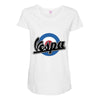 vespa target, ideal birthday present or gift Maternity Scoop Neck T-shirt
