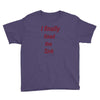 i finally fixed the sink Youth Tee