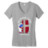 denmark national team youth 2018 fifa world cup Women's V-Neck T-Shirt