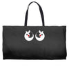 rude christmas pudding Weekender Totes