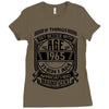 Things Better 1965 Age Approach Magnificent Ladies Fitted T-Shirt