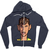 Neymar Zipper Hoodie