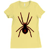 black widow spider Ladies Fitted T-Shirt