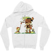 me and mr Zipper Hoodie