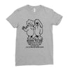 born to die, world a fuck Ladies Fitted T-Shirt