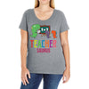 teacher saurus Ladies Curvy T-Shirt