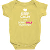 Keep Calm And Sorry Girls Am Taken Baby Onesie