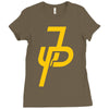 jake paul yellow Ladies Fitted T-Shirt
