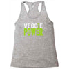 veggie power! Racerback Tank