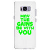 gym gains fitness slogan Samsung Galaxy S8 Plus