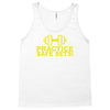 safe sex train gym workout funny gift Tank Top